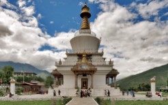 Бутанская ступа-храм
